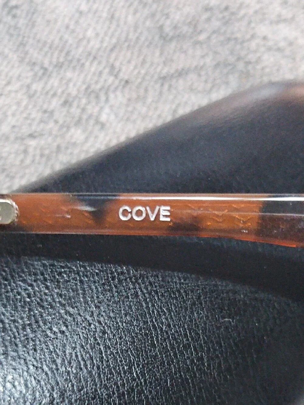 Cove Mens  Tortoiseshell Sunglasses with Brown Lenses